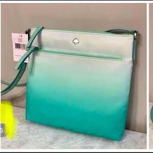 Kate Spade Figi green medium size crossbody